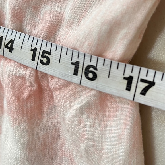 RAILS MIDI Dress XL LINEN Blend DELILAH Pink Tie Dye Adj. Spaghetti Straps $188 - Picture 12 of 13